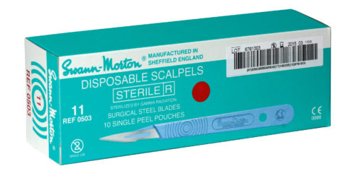 BISTOURI STÉRILE À USAGE UNIQUE SWANN-MORTON – Image 2