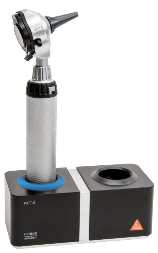 TROUSSE OTOSCOPE HEINE BETA® 400 LED NT4 FIBRE OPTIQUE