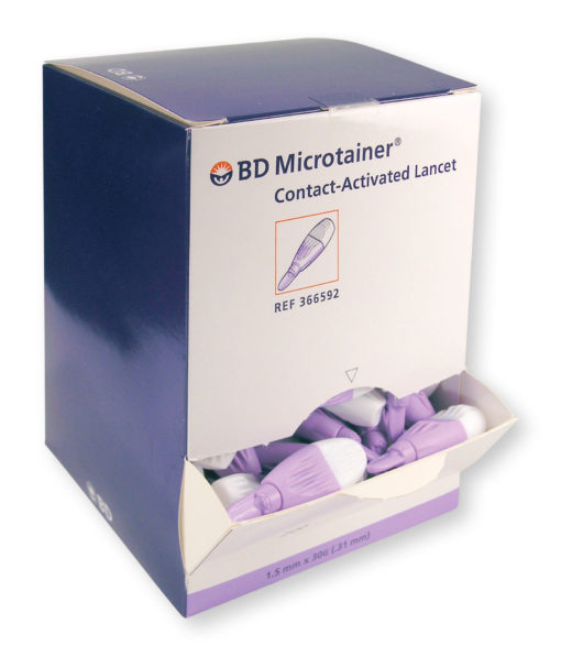 LANCETTE BD MICROTAINER® CONTACT 30G – Image 2