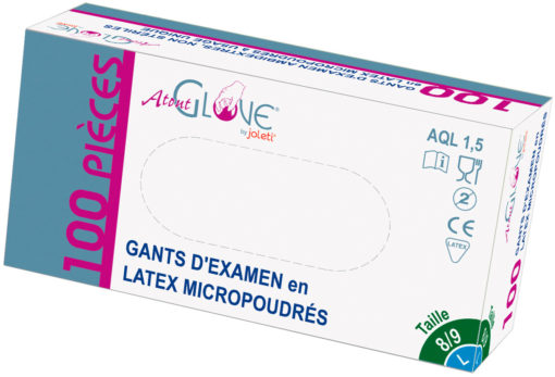 GANT D’EXAMEN LATEX MICROPOUDRÉ JOLETI