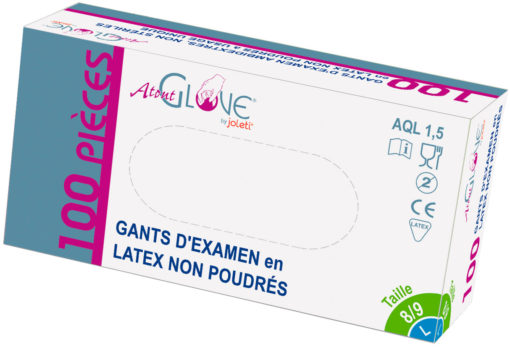 GANT D’EXAMEN LATEX NON POUDRÉ JOLETI®