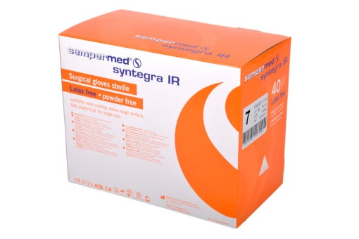 GANT POLYISOPRÈNE SEMPERMED® SYNTEGRA IR SANS LATEX NON POUDRÉ STÉRILE