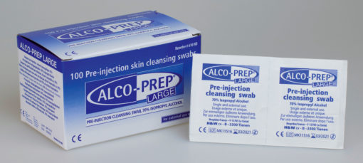 TAMPONS D’ALCOOL ALCO-PREP®
