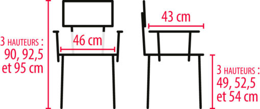CHAISE DE DOUCHE LINEA – Image 2
