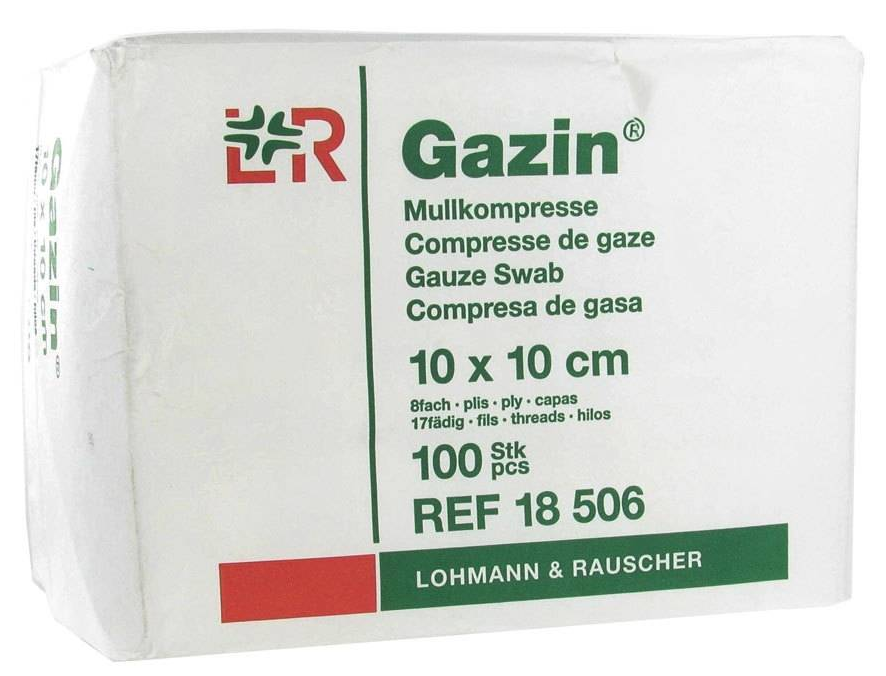 Gazin - Compresse de gaze stérile 17 fils - L&R