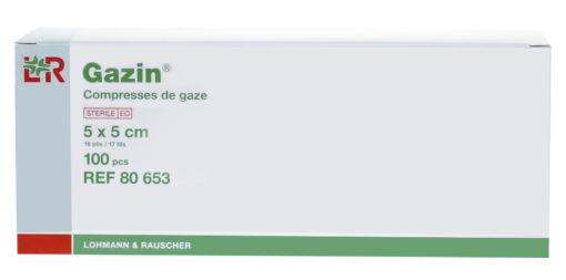 COMPRESSE DE GAZE STÉRILE GAZIN® 16 plis - 17 fils - Emballage individuel – Image 3