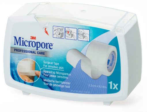 SPARADRAP 3M™ MICROPORE™ (en dévidoir fermé)
