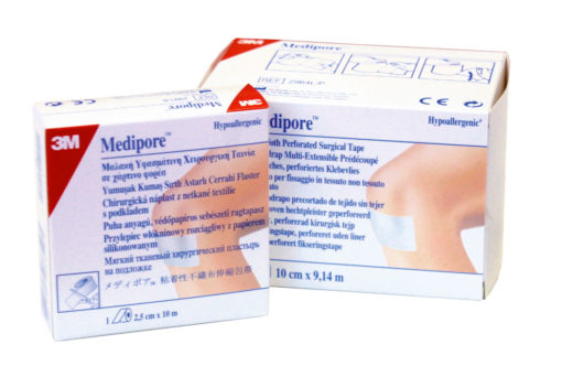 SPARADRAP EXTENSIBLE NON TISSÉ HYPOALLERGÉNIQUE 3M™ MEDIPORE™ LINER