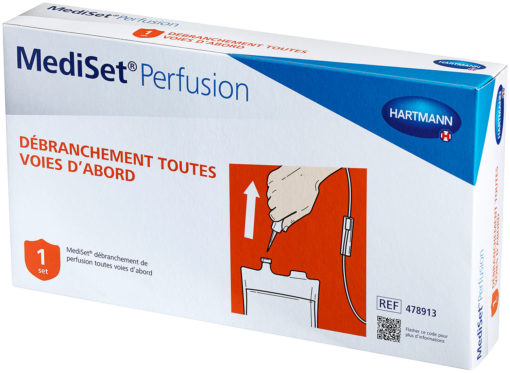 MEDISET® DÉBRANCHEMENT DE PERFUSION (TOUTES VOIES D’ABORD)