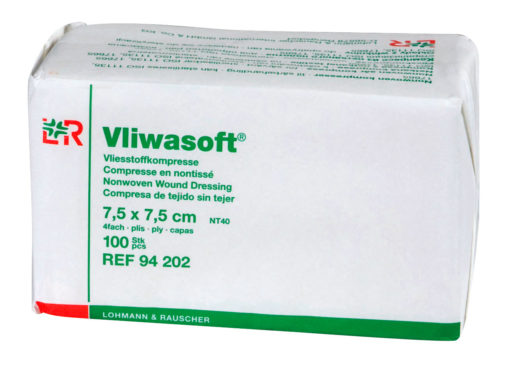 COMPRESSE NON TISSÉE NON STÉRILE VLIWASOFT® 4 Épaisseurs en 40g/m2