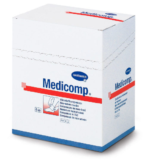 COMPRESSE HARTMANN NON TISSÉE MÉDICOMP® STÉRILE 40 g L. 5 x l. 5 cm