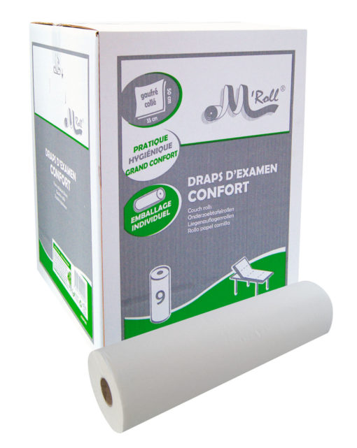 DRAP D’EXAMEN OUATÉ GLOBAL HYGIÈNE GAUFRÉ-COLLÉ
