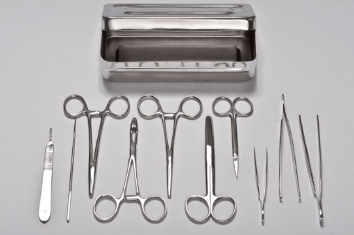 BOITE DE PETITE CHIRURGIE ALUMINIUM