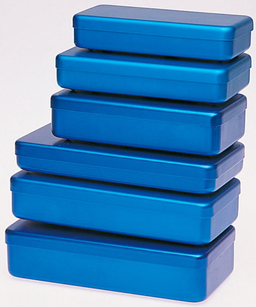 BOITE À INSTRUMENTS ALUMINIUM ANODISÉ COULEUR L. 170 x l. 70 x H. 30 mm