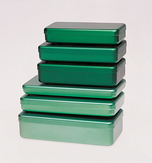 BOITE À INSTRUMENTS ALUMINIUM ANODISÉ COULEUR L. 210 x l. 100 x H. 30 mm