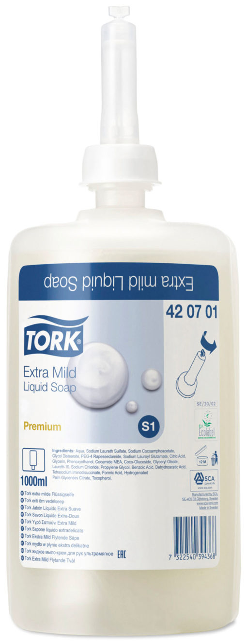 SAVON LIQUIDE POUR DISTRIBUTEUR TORK