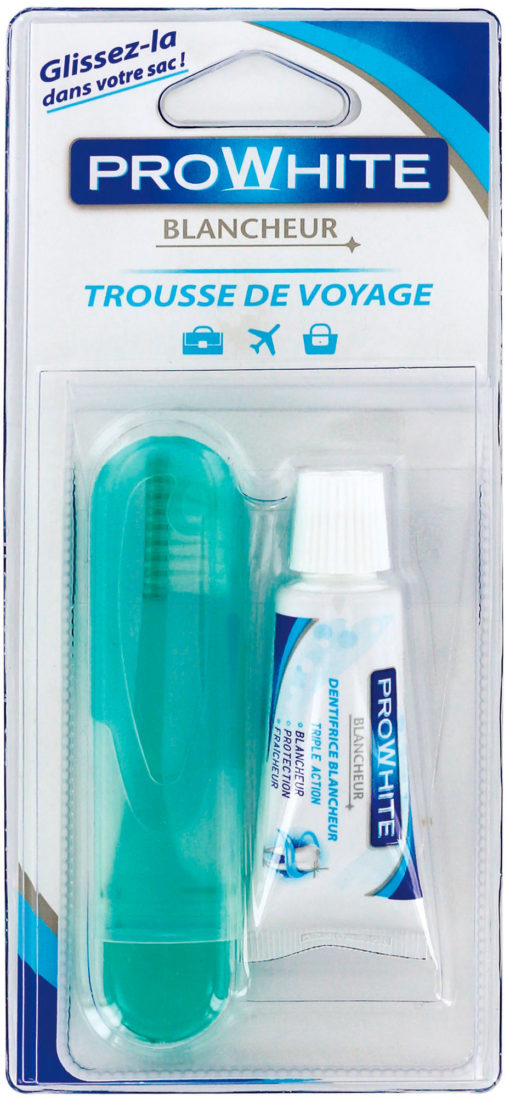 TROUSSE DE VOYAGE BROSSE À DENTS