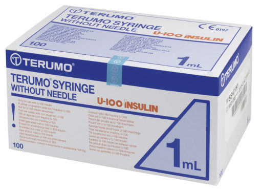 SERINGUE À INSULINE TERUMO 100 U/ML – Image 2