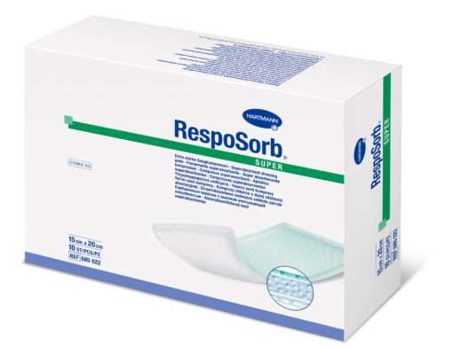 PANSEMENT STÉRILE SUPER ABSORBANT RESPOSORB® SUPER