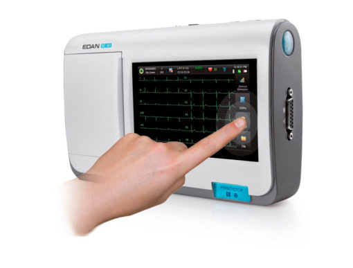 ECG 3 PISTES AVEC ÉCRAN TACTILE EDAN SE-301