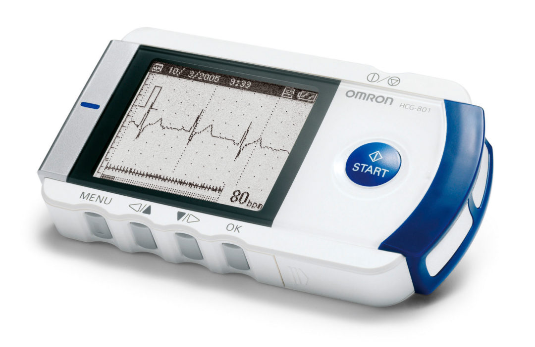 ECG PORTABLE OMRON HCG 801 E - Bolmont Médical